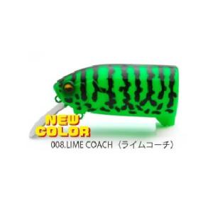 レイドジャパン バスルアー キラーD ライムコーチ