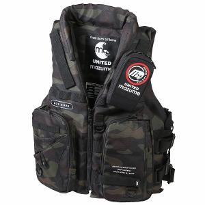 mazume ライフジャケット MZX コアライフジャケット カモ フリー カモ MZXLJ-090