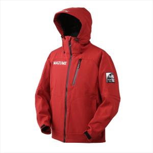 オレンジブルー 防寒服アウター MZFW-640 mazume ウインドカットジャケット6 レッド 3L