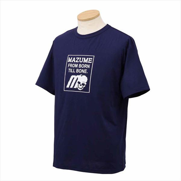 mazume ウェア MZAP-679 mazumeプライムフレックスTシャツ ロゴ ネイビー L ...