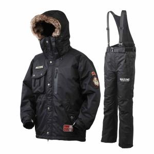 【特価】マズメ 防寒服アウター CORE ALL WEATHER SUIT ブラック LL 防寒着 防寒ウェア