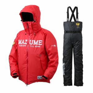 マズメ 防寒服アウター ROUGH WATER ALL WEATHER SUIT レッド