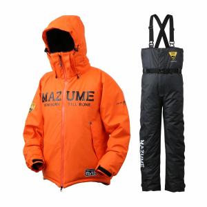 【特価】マズメ 防寒服アウター ROUGH WATER ALL WEATHER SUIT オレンジ M 防寒着 防寒ウェア｜casting