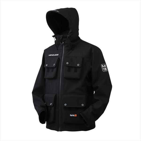 【訳あり】マズメ 防寒服アウター MZFW-801 mazume ウインドカットMPジャケット ブラ...