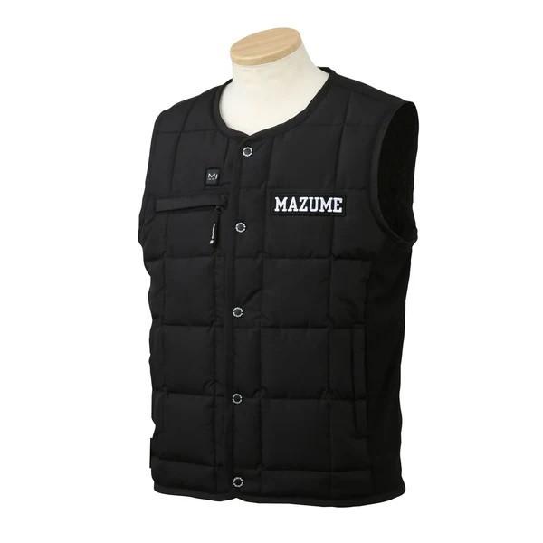 【特価】オレンジブルー 防寒服アウター MZFW-879 mazume ヒーターベスト ブラック L...