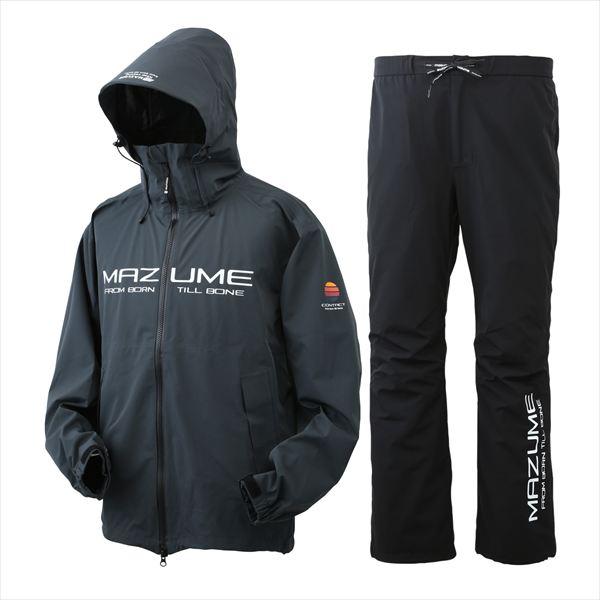 マズメ レインウェア MZRS-889 mazume コンタクトレインスーツ チャコール LL