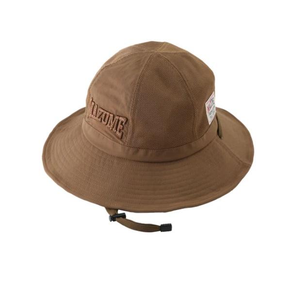 オレンジブルー 帽子 MZCP-945 mazume メッシュ HAT タン レギュラー