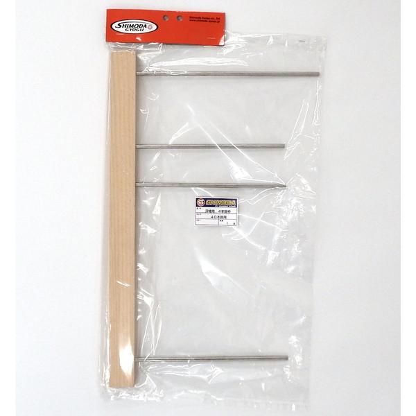 下田漁具 仕掛け巻き 深場用4本掛枠 1本入 40本掛用