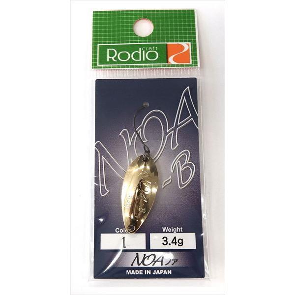 【ネコポス対象品】ロデオクラフト　NOA B(ノアB) 3.4g #1 ゴールド