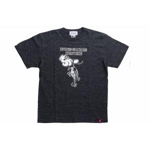 O.S.P×bassmania(バスマニア) handlure BUZZN Tシャツ M ヘザーブラック