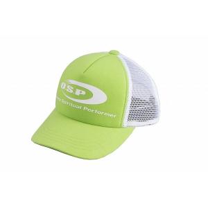 OSP 帽子 ロゴメッシュキッズキャップ ライトグリーン