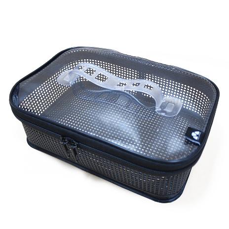 SOLTOOL タックルバッグ システムケース ギアバック40cm用(メッシュ) L ブラック CK...