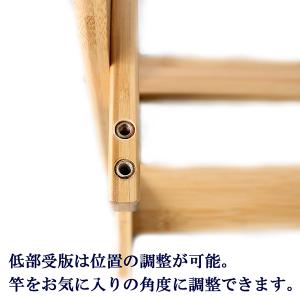 SOLTOOL ロッドスタンド 竹製 竿立て ...の詳細画像4