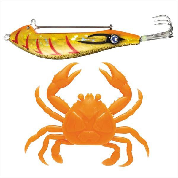 メジャークラフト 仕掛け ぷりぷりタコクラブ TACO-CRAB #007 金ミカンエビ《ケイムラオ...