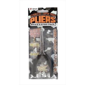 ゼスタ ゼスタステンレススーパーライトプライヤー 12cm チャコール