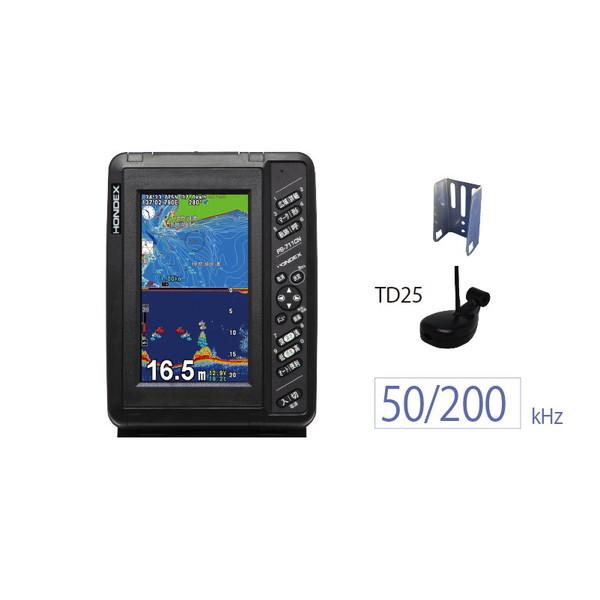 ホンデックス 魚探 7型ワイドプロッターデジタル魚探 PS-711CN-DP (Deep仕様)