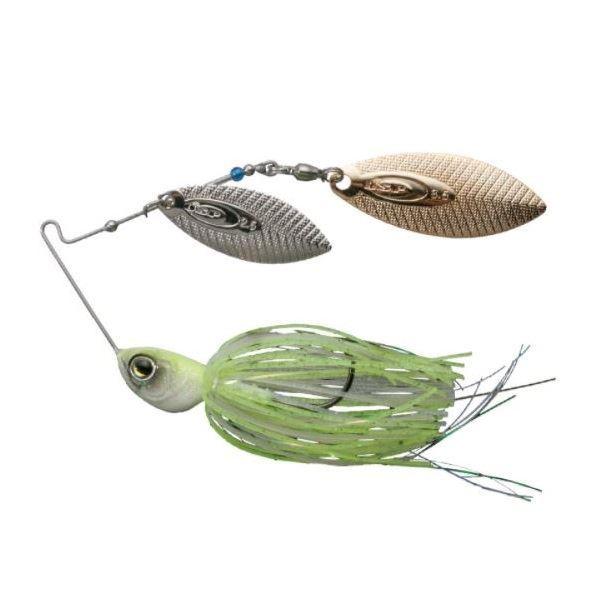 【ネコポス対象品】OSP　ハイピッチャー 3/8oz TW ST21スパークホワイトチャート スピナ...