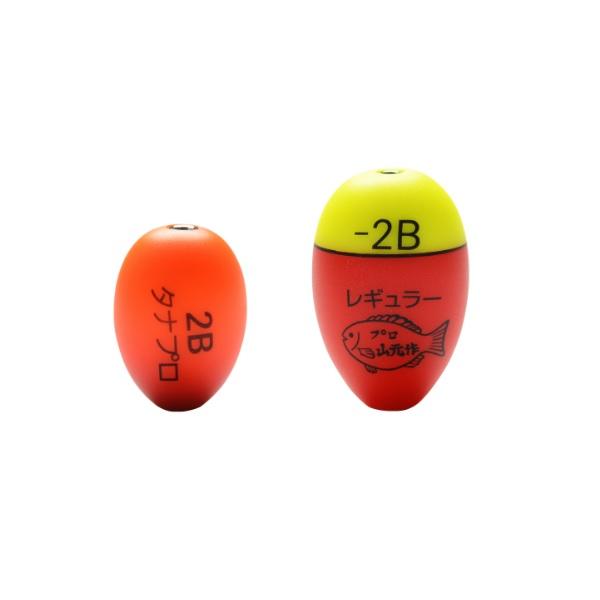 【ネコポス対象品】山元工房 ウキ タナプロセット19Y 2B R オレンジ
