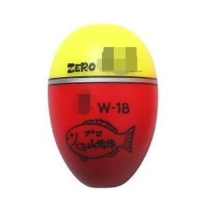 山元工房 プロ山元ウキ W合金18 R(レギュラータイプ) オレンジ (ウキ