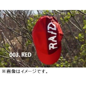 レイドジャパン 帽子 サイドメッシュ ナイロンキャップ ブラック