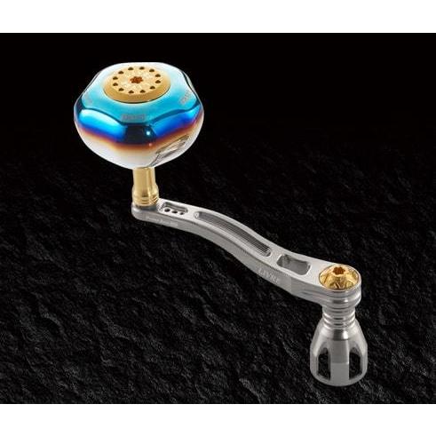 メガテック（ＬＩＶＲＥ） パワーアーム88 シマノ8000番-14000番用右巻き (チタンP+ゴー...