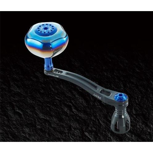 メガテック（ＬＩＶＲＥ） パワーアーム98 シマノ18000番~20000番用左巻き (ガンメタP+...