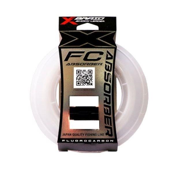 【ネコポス対象品】よつあみ　Ｘブレイド　ＦＣ　アブソーバー　５０ｍ　１００ＬＢ　３０号