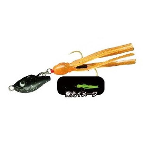 【ネコポス対象品】ルーディーズ メタルジグ 魚子チク 3.0g ナイトオレンジグロー