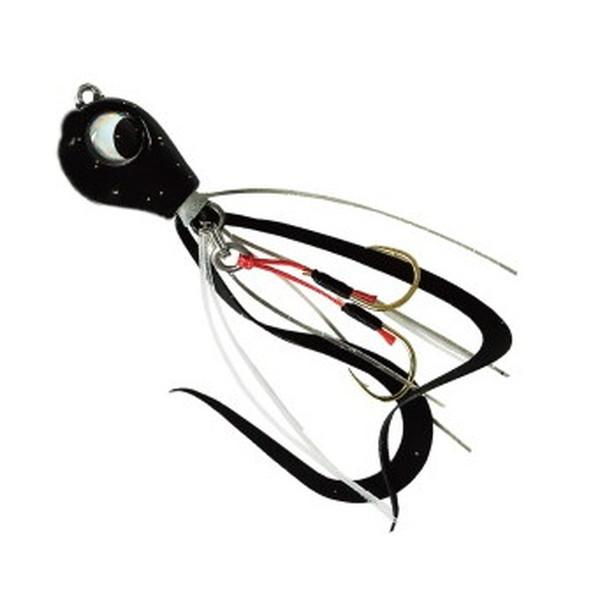 【ネコポス対象品】ルーディーズ 魚子ラバ 7.0g 黒金ラメ