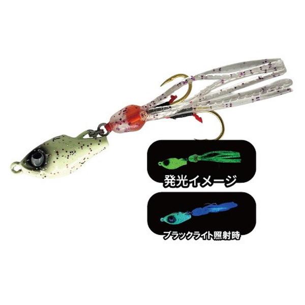 ルーディーズ メタルジグ 魚子チク 10g UVグローグロー