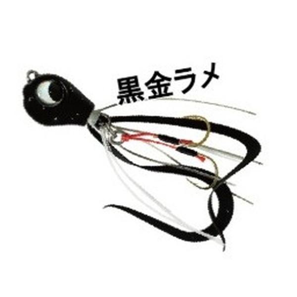 【ネコポス対象品】ルーディーズ 魚子ラバ 30g 黒金ラメ