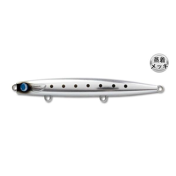 ジャンプライズ シーバスルアー かっ飛び棒130シャローライト ラトル #08 超フルメッキ(フック...