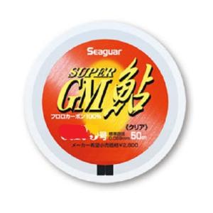 呉羽化学工業 シーガー スーパーGM鮎 50M 0.125号 クリアカラー 鮎糸