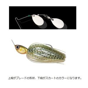 【ネコポス対象品】ノリーズ 747 ウインドレンジ 3/8oz スピナーベイト バズベイト(qh)｜casting