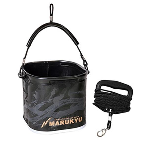 マルキュー バケツ ワイドパワーバケツ TR-01 ブラック