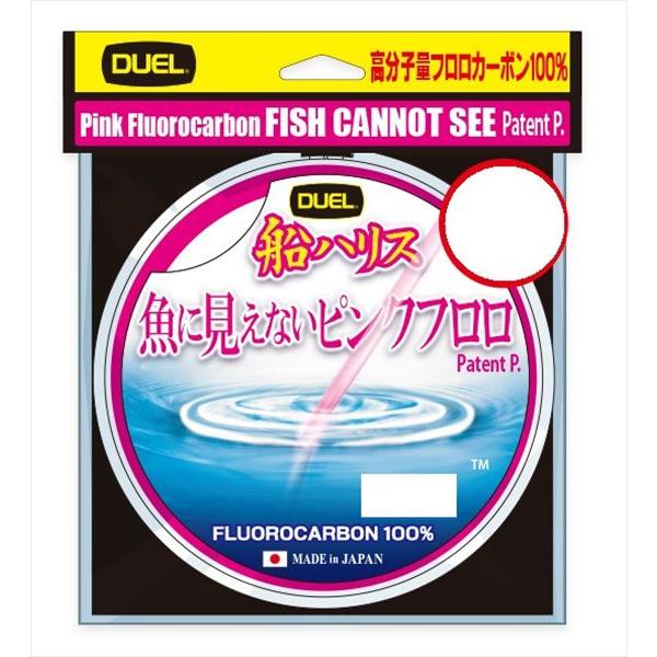 DUEL デュエル ハリス H4406-SP 魚に見えないピンクフロロ船ハリス SP ステルスピンク...