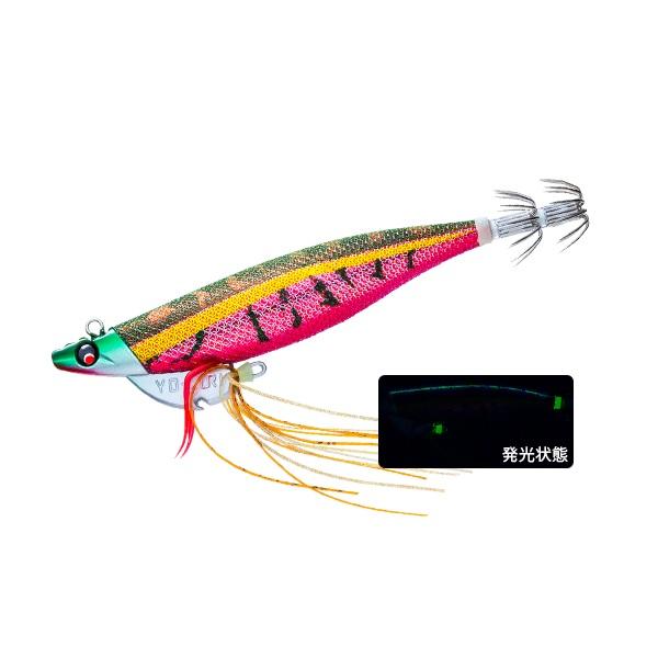 【ネコポス対象品】デュエル エギ エビ Q TR 3.0号 23g 01 LFM 深場グリーン