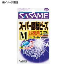 ササメ針 P1150 道具屋 徳用スーパー回転ビーズ S サルカン(qh)｜casting