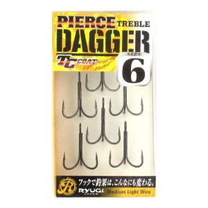 リューギ ピアストレブル ダガー6 トリプルフック