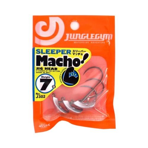 【ネコポス対象品】ジャングルジム J302スリーパーマッチョ 7g ジグヘッド