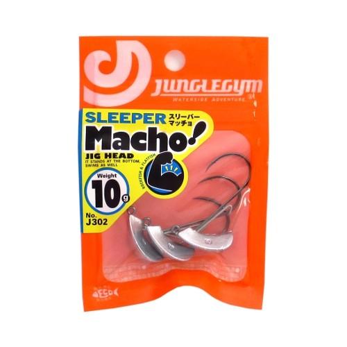 【ネコポス対象品】ジャングルジム J302スリーパーマッチョ 10g ジグヘッド