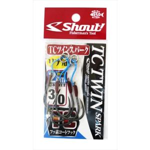 【ネコポス対象品】シャウト! TCツインスパーク 2cm #3/0 アシストフック