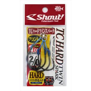 シャウト! TCハードツインスパーク 1cm 2/0 アシストフック