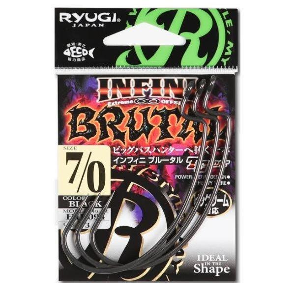 【爆買】リューギ　インフィニ ブルータル 7/0 ワームフック