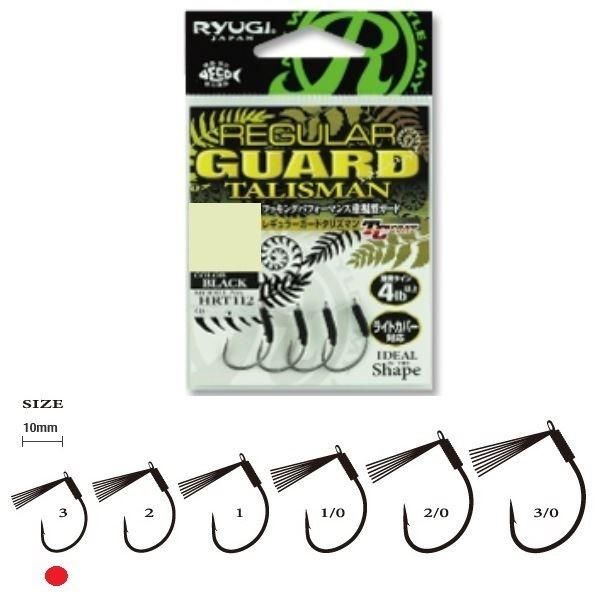 【ネコポス対象品】リューギ HRT112 レギュラーガードタリズマン #3 ワームフック