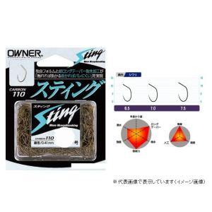 【ネコポス対象品】オーナー スティング 6.5(123本入) アユバラ針