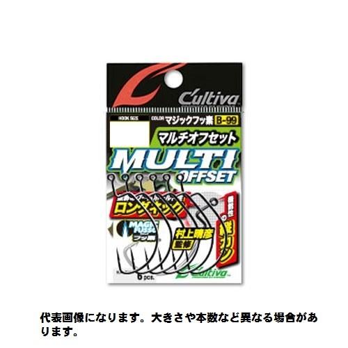 【ネコポス対象品】オーナー カルティバ マルチオフセットフック 4 ワームフック