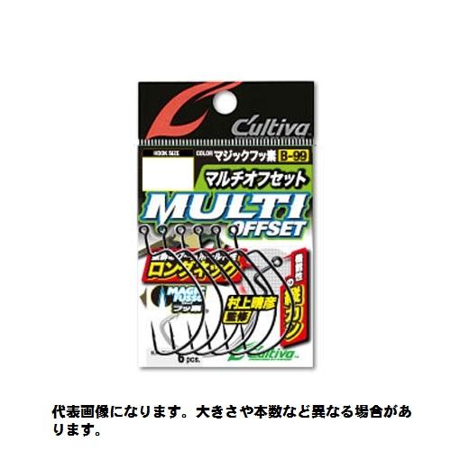 【ネコポス対象品】オーナー　カルティバ　マルチオフセットフック　２／０ ワームフック