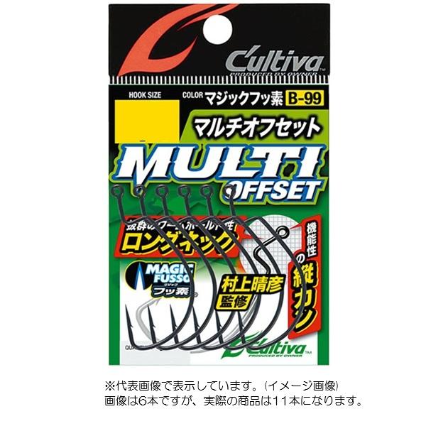 【ネコポス対象品】オーナー・カルティバ ワームフック B-99 マルチオフセットフック 8