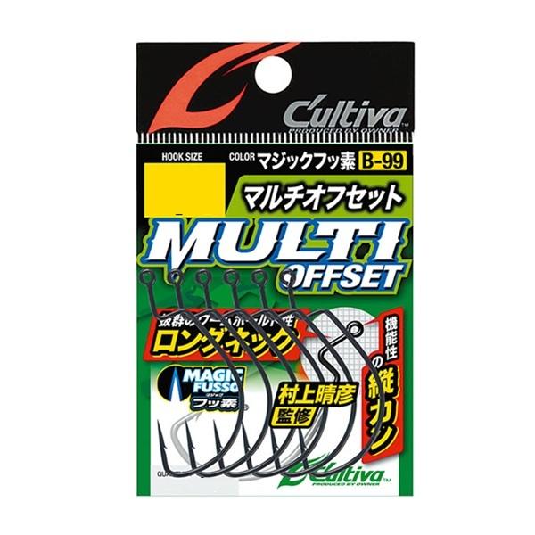 【ネコポス対象品】オーナー・カルティバ ワームフック B-99 マルチオフセットフック 3/0